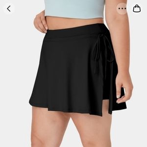 3X Halara Cloudful Side Tie Mini Skirt w/ Shorts & Pocket